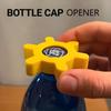 [Easy-Grip Bottle Opener] Easy-Grip Manual Bottle Opener - 1 Yellow Plastic Can Lifter with Ergonomic Handle