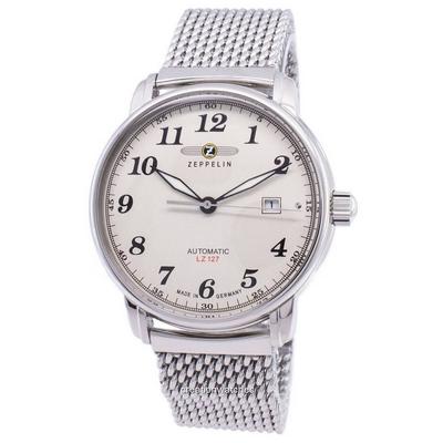 Немецкие мужские часы Zeppelin Series LZ127 Graf Automatic 7656M-5 7656M5