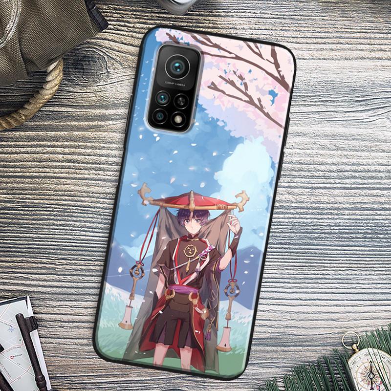 Чехол Scaramouche Genshin Impact для Xiaomi 13 11T 12T Pro 12 Lite 12X Чехол для POCO X3 X4 X5 F5 Pro F4 GT C40 M5s F3