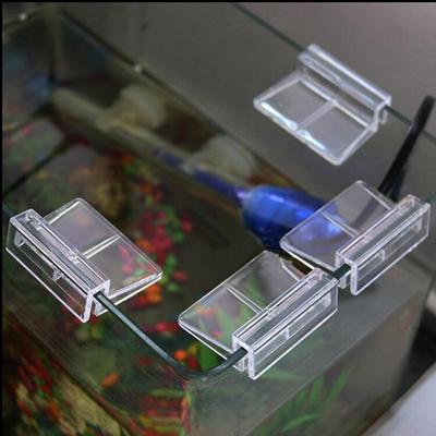 4 шт. 6/8 мм аквариум прозрачные пластиковые зажимы стеклянная крышка сильные держатели поддержки