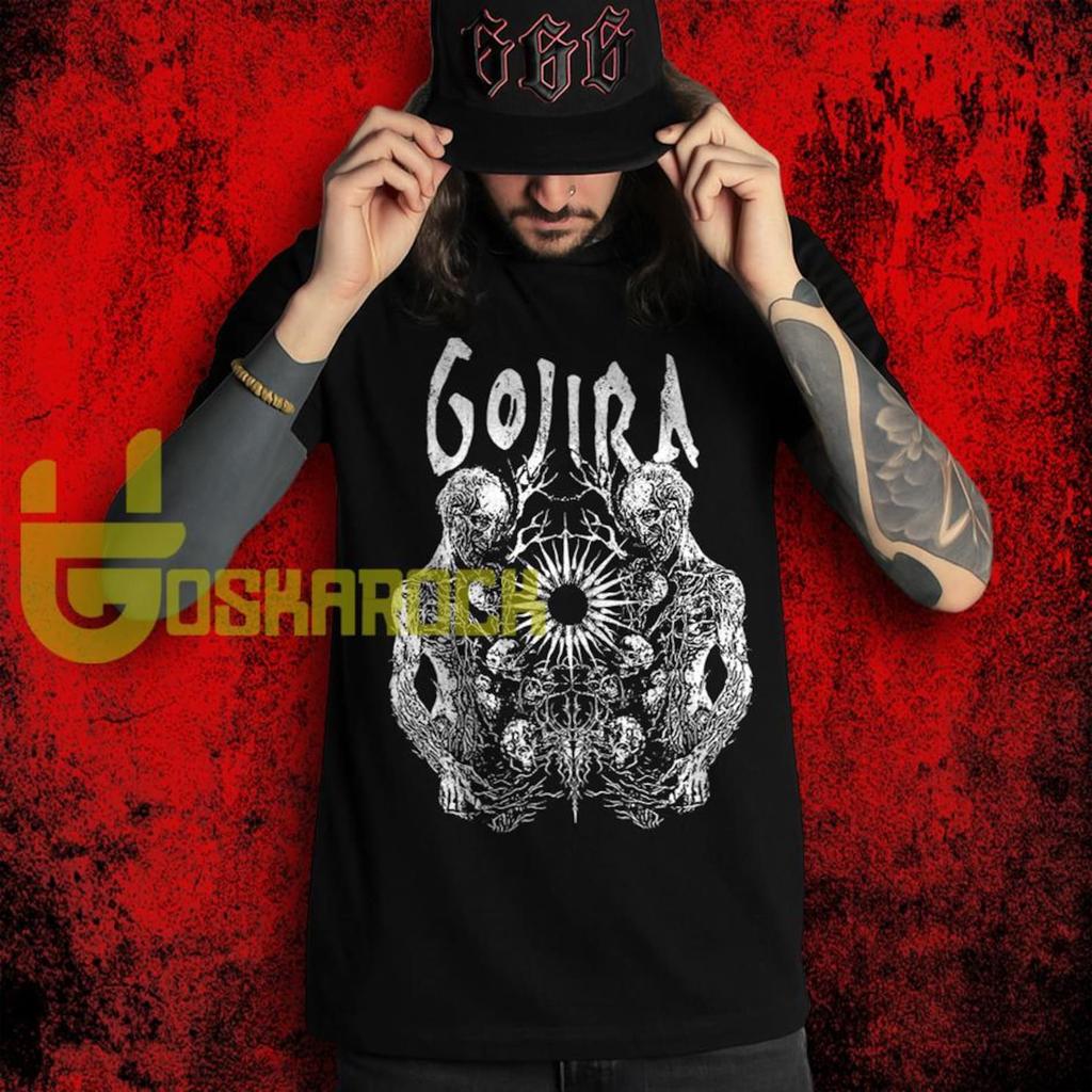 Gojira Skull T shirt, 90s Retro Heavy Metal Band Shirt, Music Unisex T shirt