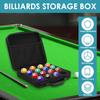 16/32 Grids Billiard Balls Bag Travel Pool Ball Storage Case Sponge Padded Portable SnookerBilliard Organizer Accessories