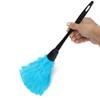 New Portable Anti-static Home Cleaning Plastic Handle Turkey Feather Duster Cleaner