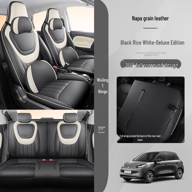 All-Season Wuling Bingo Seat Cover: Full Coverage Universal Car Cushion
