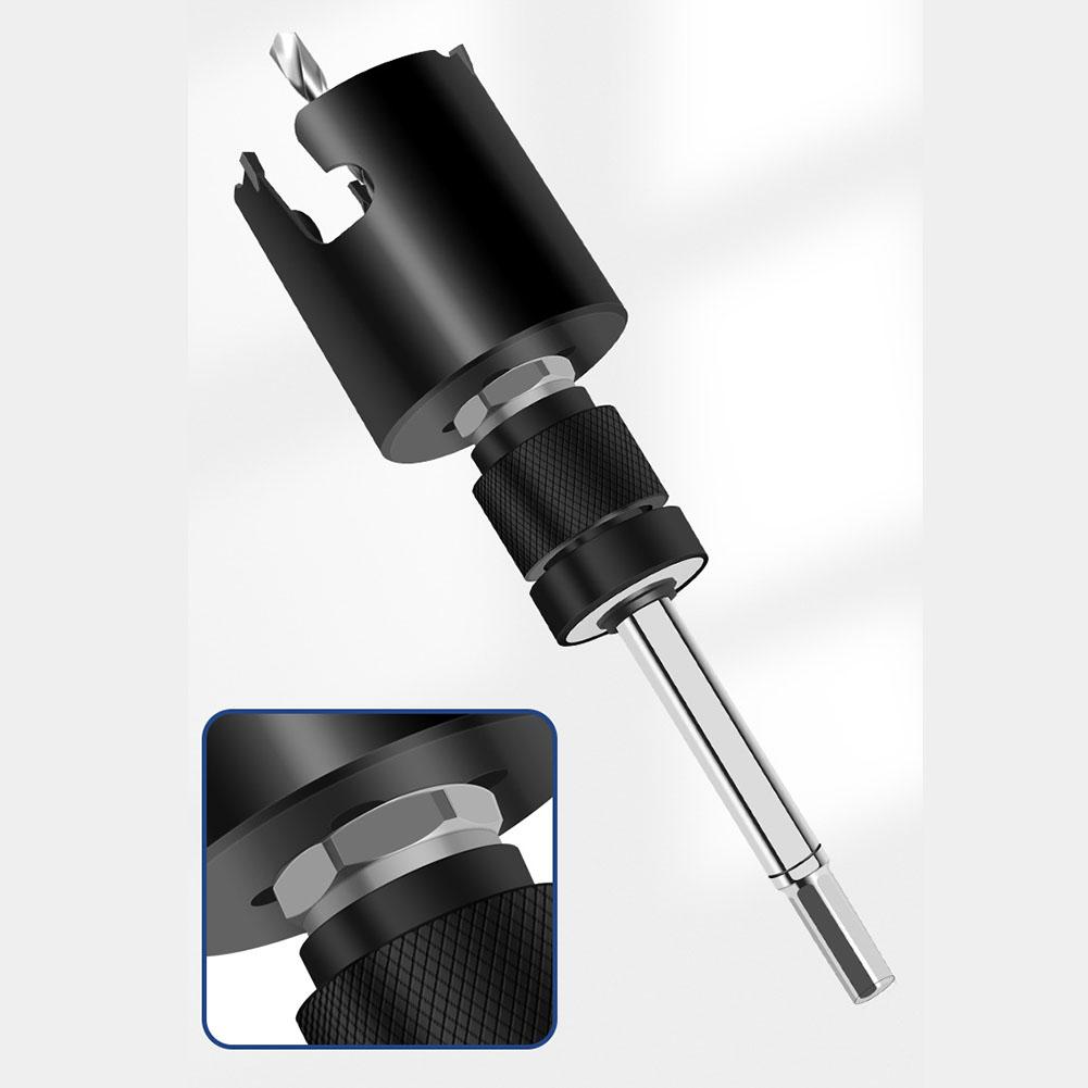 Кольцевая пила Сверло для алюминия Нержавеющей стали Дерева Пластика Деревообработки Открывалка для отверстий Твердосплавное сверло Электроинструмент