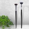 2Pcs Mascara Fan Brush Natural Lifted Effects Enhance Lower Lashes Eyelash Brushes Women Accessories