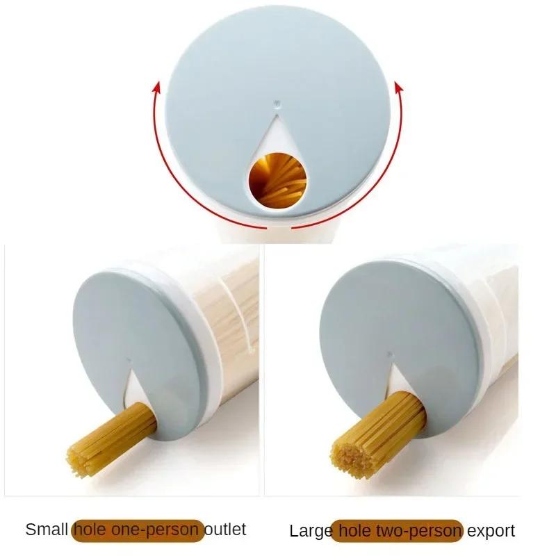Банка с лапшой, герметичная бытовая банка для еды, коробка для хранения зерна, прозрачная влагонепроницаемая банка для хранения, кухонная банка для макарон, риса, фасоли, хранения продуктов