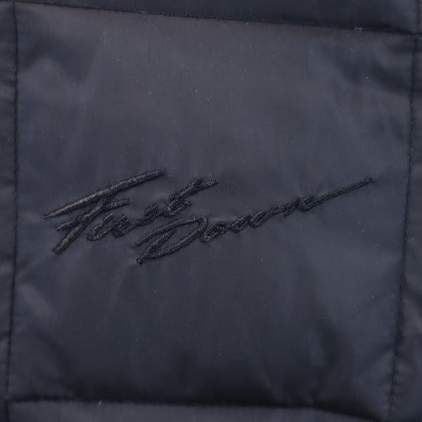 FIRSTDOWN 90-х годов Вышивка старого логотипа Пуховик M Серия Black Мужской Б/у