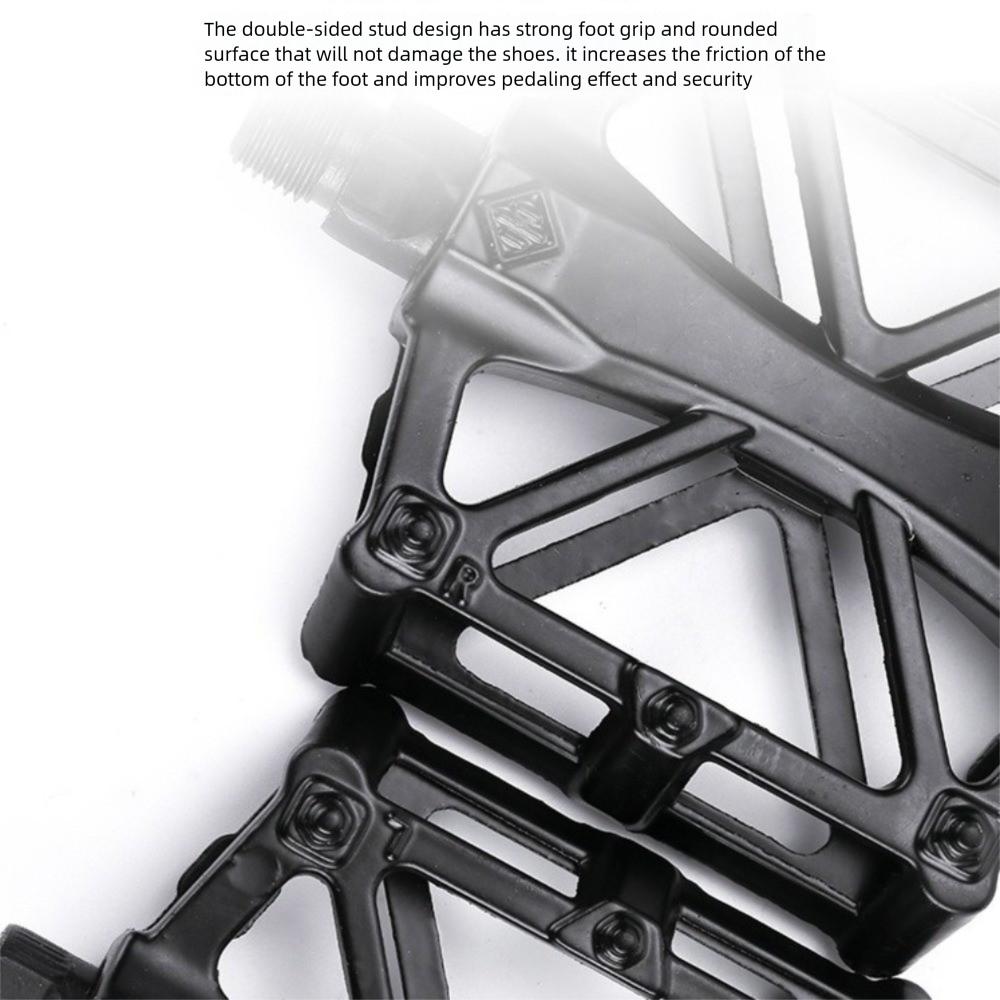 1 пара педалей для горного велосипеда из алюминиевого цинкового сплава с педальной платформой для шоссейного велоспорта