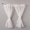 1/6 1/12 аксессуар для кукольного домика миниатюрная кружевная оконная занавеска мини-аксессуар для мебели для спальни реалистичный микропейзаж орнамент реквизит для фотосессии