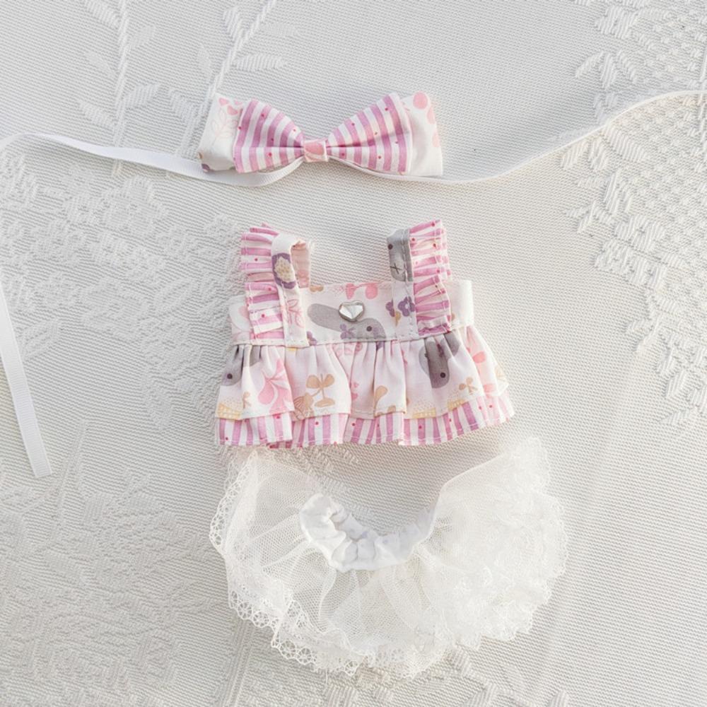 Милое кружевное платье для куклы, модная плюшевая одежда для кукол, для 20-сантиметровой хлопковой куклы/кукол-айдолов EXO