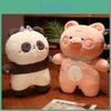 Животное Мультяшная Лягушка Кролик Плюшевая Игрушка Милая Свинья Панда Кукла Детский Подарок Фестивали
