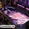 Custom Text Big Mousepad, Extended Desk Pad For Laptop Work GameHonkai Star Rail