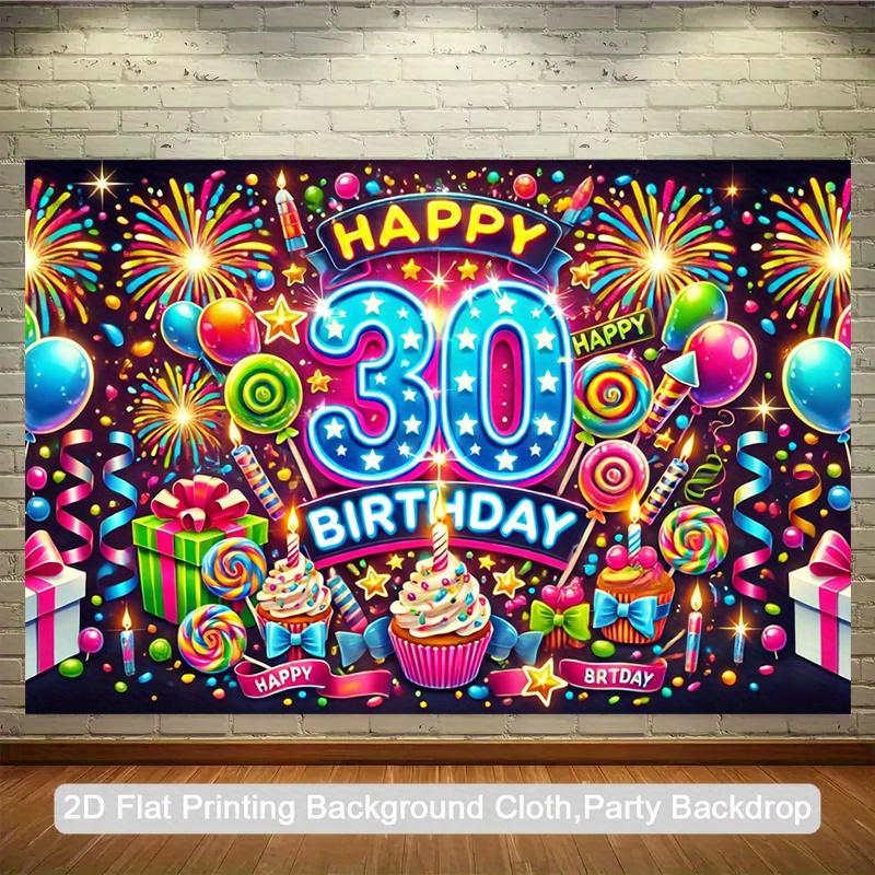 1 item, back in the 1980s, polyester photography backdrop, party backdrop, indoor and outdoor banner decoration