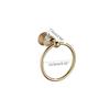 Crystal Bathroom Towel Ring Black Bathroom Towel Rack Holder Crystal Chrome Towel Ring,Towel Bar Bathroom Accessories Gold