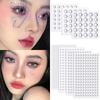 Shiny Face Rhinestone Crystal Stickers Fashion 3D  Gems Decals  Women