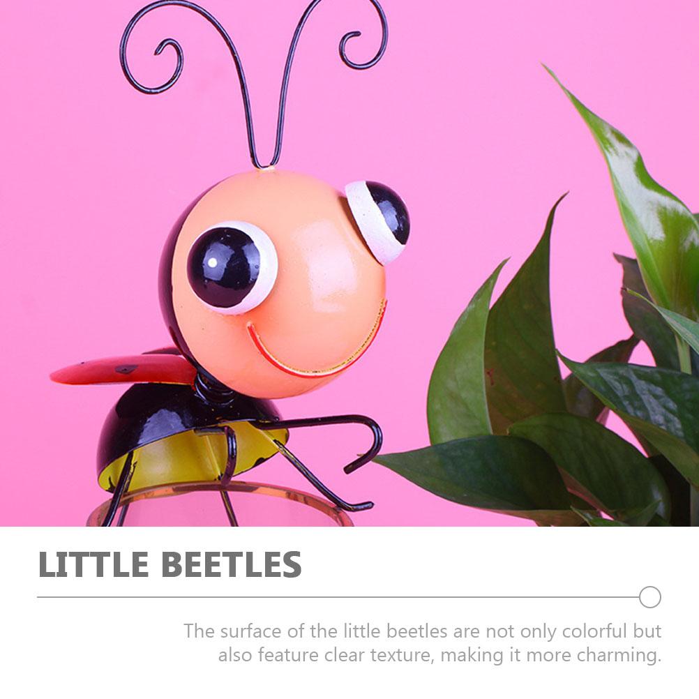 Садовый жук Декор для забора Настенные украшения Уличное железное подвесное украшение Изделия из металла