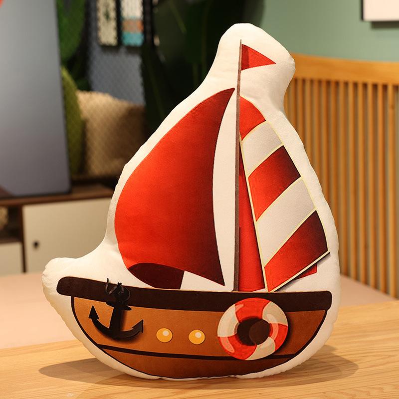 Креативная морская, наземная и воздушная ракета-самолет, декоративная подушка, плюшевая игрушка, кукла-астронавт, кукла-подушка для дома, дивана