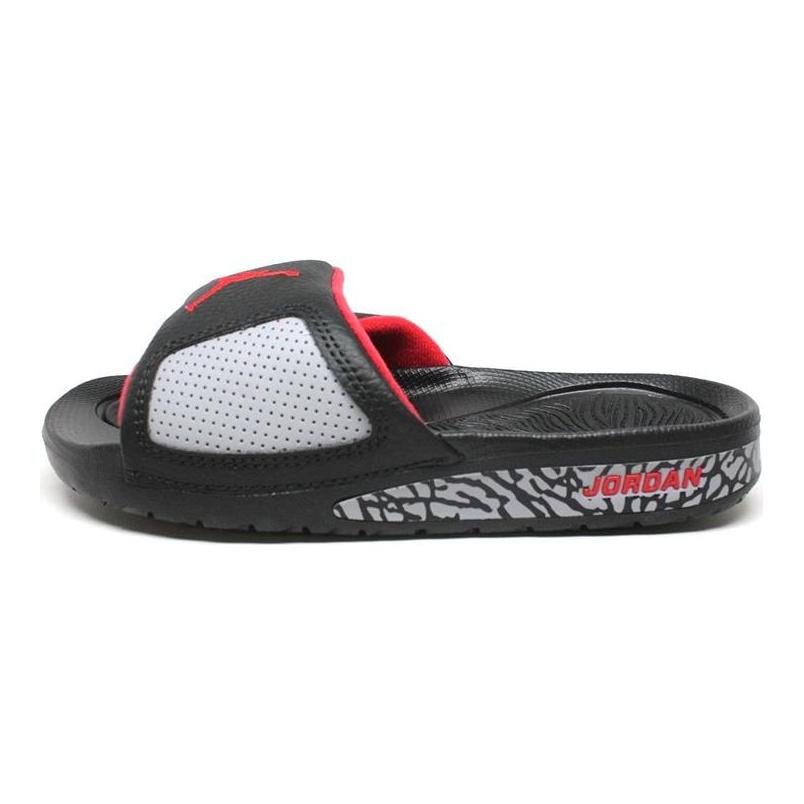 Шлепанцы Air Jordan Hydro Iii Retro 'Black Red' Gs AH8108-003