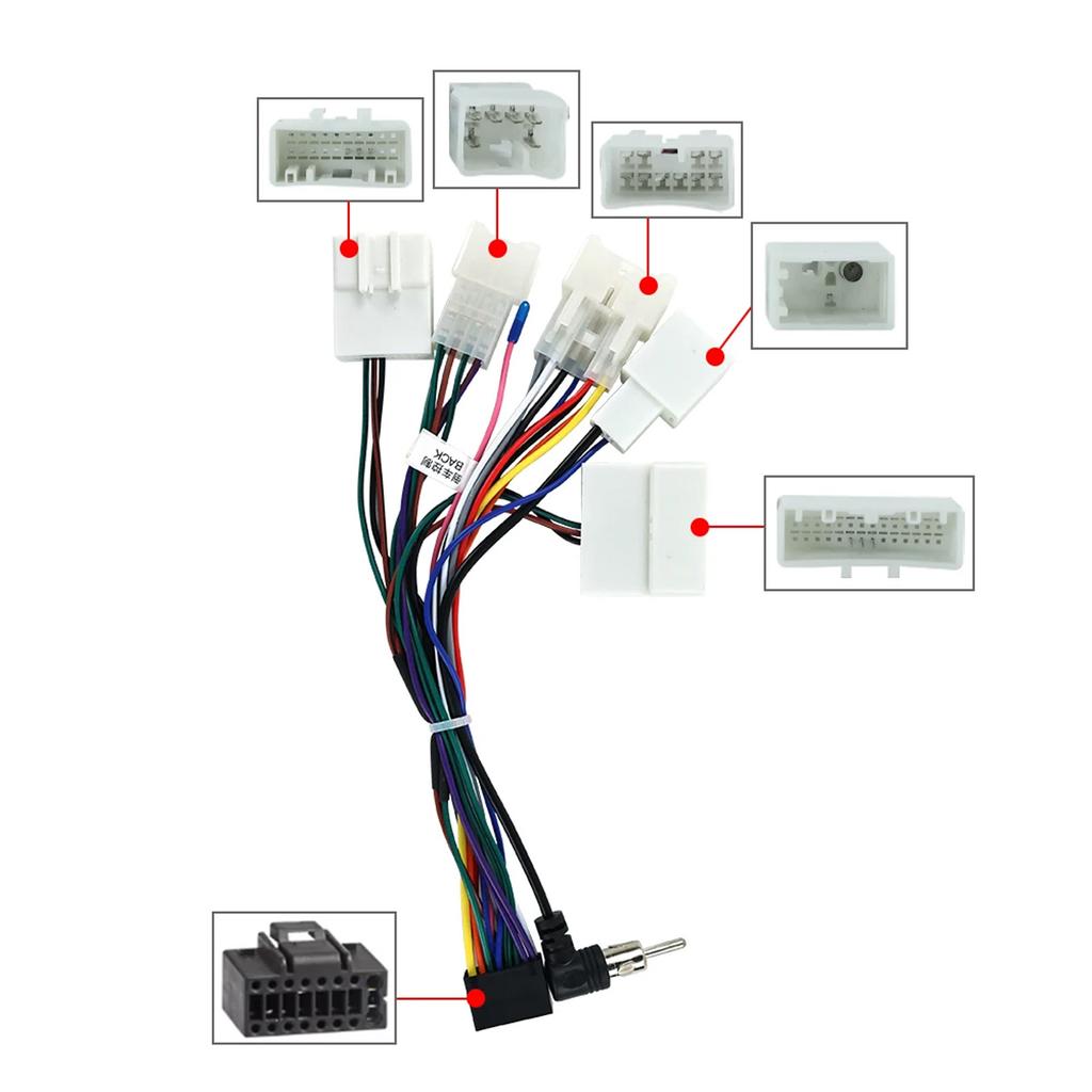 Android 13 Car Radio For Toyota Camry XV40 Aurion 2007-2011 Carplay Head Unit Multimedia Player GPS Navigation Stereo