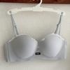 Seamless Thin Strap Push-Up Bra for Small Busts - Wirefree, Anti-Sagging, Enhances Size for a Sexy Look