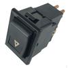 Черный пластиковый выключатель аварийной сигнализации для 6N2 (1999-2001) Хэтчбек