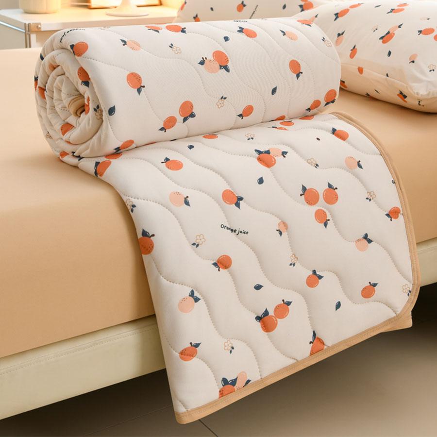 Новое одеяло с цветочным принтом для весны и лета для односпальной и двуспальной кровати, мягкое, приятное к коже, дышащее, удобное, одеяло для кондиционера