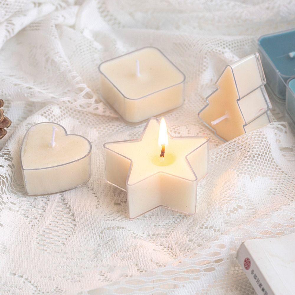 10Pcs Heat-Resistant Candle Mold Candle Making Supplies Candle Cup Holder Wedding
