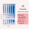 Morandi Quick-Drying Push Gel Pen Set - High-Value Student Signature and Brush Ballpoint Pens