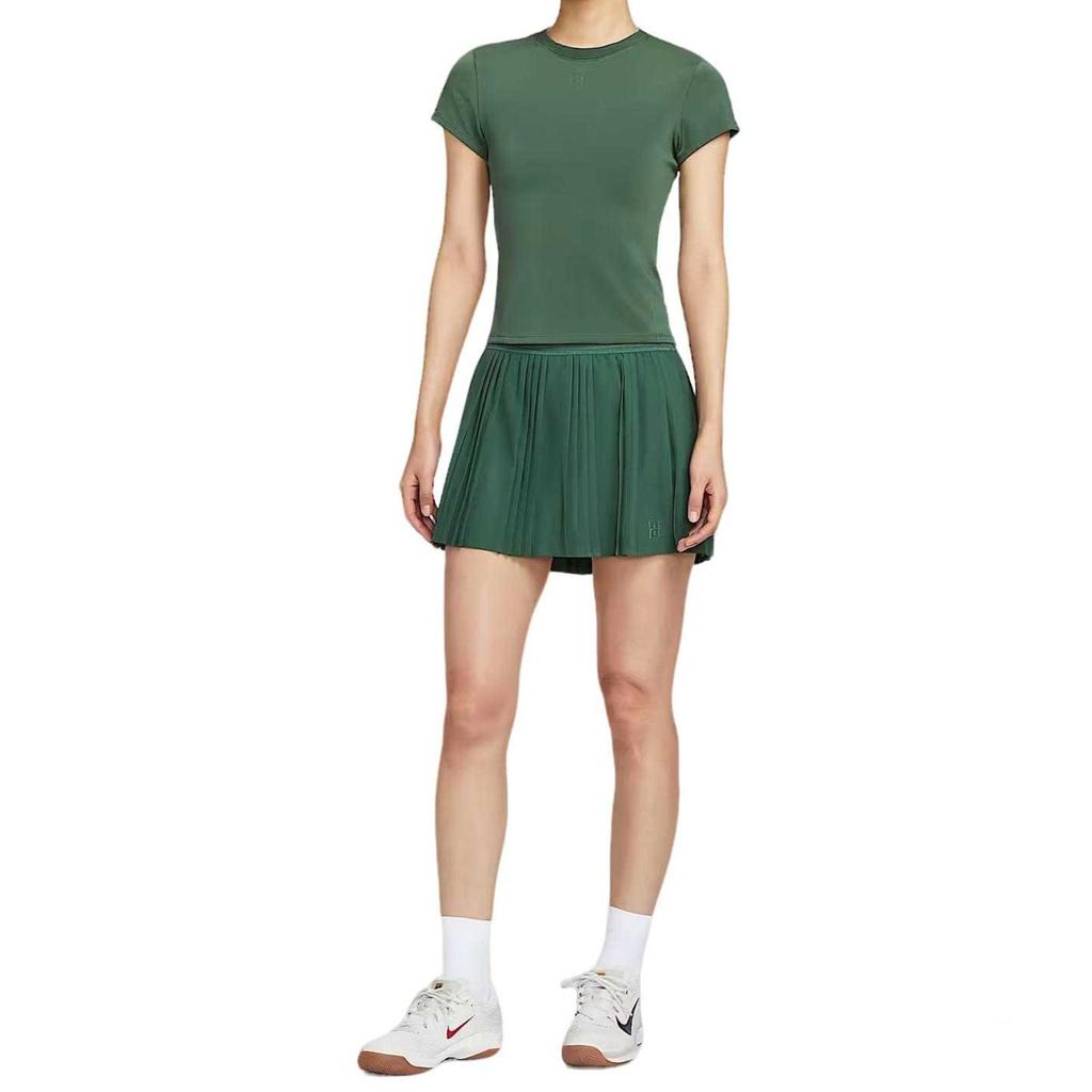 Nike Топ для тенниса Court Advantage с коротким рукавом, женский, HQ2995-323