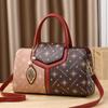 High Quality Leather Printing Handbags Purses Designer Women Bags Large Capacity Shoulder Crossbody Tote Bag New Trend