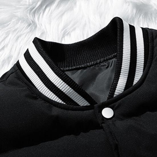 Осенне-зимний мужской жилет, ветрозащитный жилет с воротником-стойкой, свободная куртка без рукавов с хлопковой подкладкой для повседневной носки