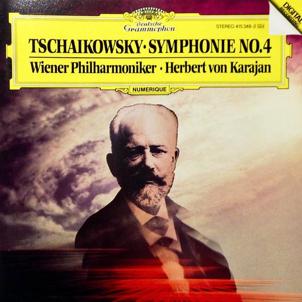 CD WIENER PHILHARMONIKER, HERBERT VON  - Tschaikovwsky: Symphonie Nr.4 4153482 DEUTSCHE GRAMMO 1985 Germany Classical Used