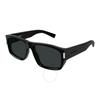Saint Laurent Dark Grey Rectangular Men S SunglaSSeS Sl 689 001 59