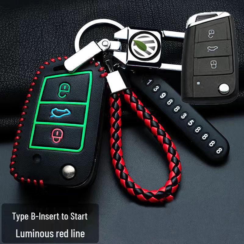 Чехол для ключа Volkswagen для Lavida Plus, Sagitar, Bora, Jetta, Santana, Polo и моделей 2023 года