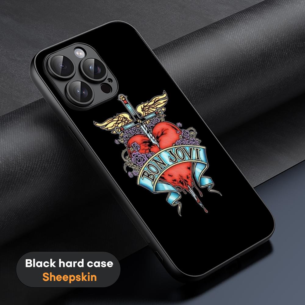 Personal BonS singer J-jovis poster Phone Case For iPhone 16 15 14 13 12 11 Plus Pro Max Limited Black hard case Sheepskin