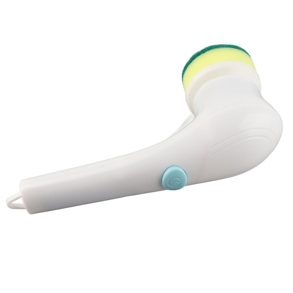 Электрическая щетка для затирки Перезаряжаемая Ручная Беспроводная Чистка Работающая от Аккумулятора Мощная Щетка с 5 Насадками для Кафельного Пола