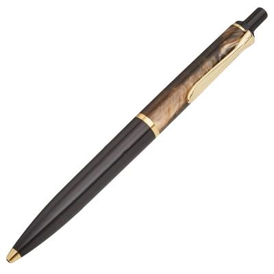 Шариковая ручка Pelikan Classic K200, Мраморно-коричневый, На масляной основе, Официально импортирована