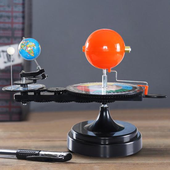 Глобус Aarde Zon Maan со светодиодной подсветкой Земля-Солнце-Луна Орбитальный Теллурион Развивающая игрушка