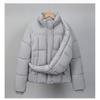 Womens Removable Sleeve Puffer Jacket Short Warm Cotton Coat Hooded Casual Winter Outerwear