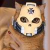 Кошачий шлем, Маска кота в стиле инспирации, Научно-фантастический шлем для питомца для косплея, Регулируемый легкий костюм для питомца, Хэллоуин, Фото и забавные аксессуары для питомца