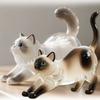 New Cat Hair Storage Keychain Bag Pendant Transparent Pet Fur Keepsake Capsule Souvenir Collection Gift Decoration Accessories