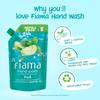 Fiama Fresh Hand Wash 750 Ml Refill Pack Soft Supple Hands Peppermint Green Apple Fragrant Handwash