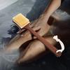 Soft Bristles Back Scrubber Ergonomic Shower Back Scrub Scrubbing Brush Bath Brush  Bathroom Tools