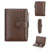 Pu Material Slim Wallet With Card Holder And Coin Pocket For Daily Use