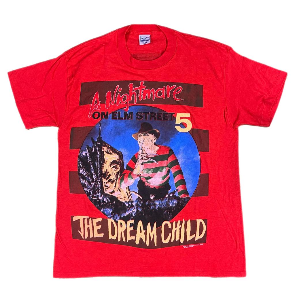 Vintage A Nightmare On Elm Street 5 The Dream Child Promotional T-Shirt Reprint