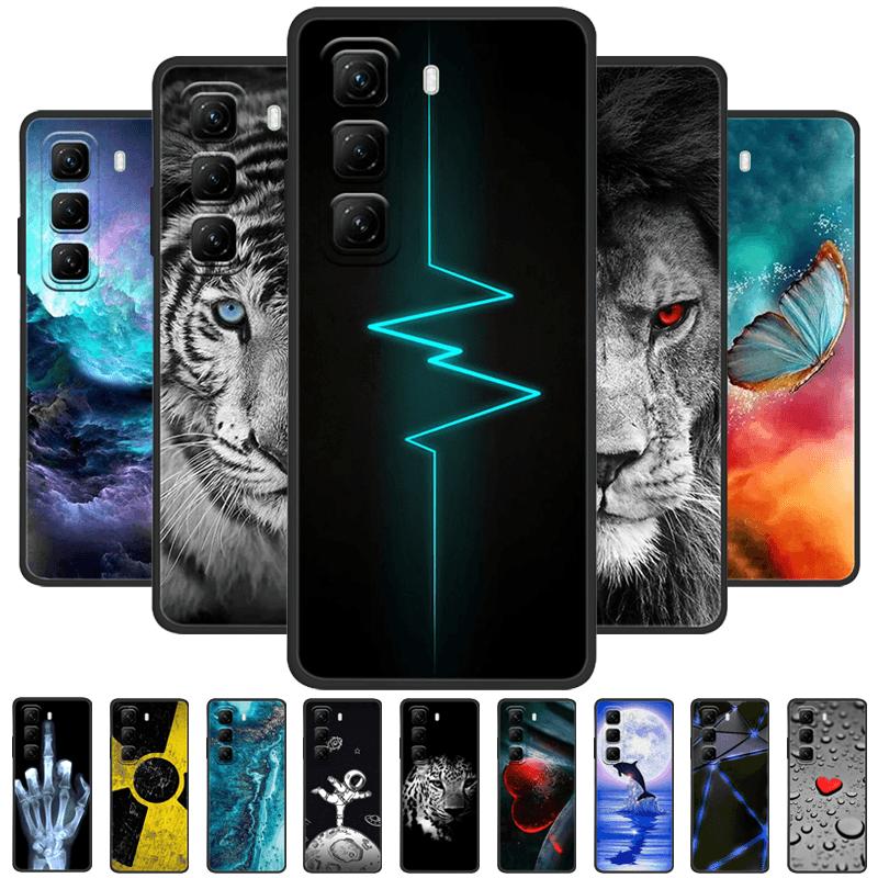 Чехол для Infinix Hot 50 4G X6882 Милый Мультяшный Мягкий Силикон ТПУ Матовый Чехол для Телефона Для Infinix Hot50 5G Бампер X6720 Чехлы-сумки для Телефона