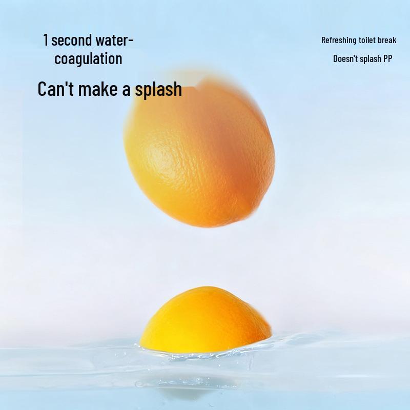 Дорожный портативный антибактериальный очиститель для унитаза - Антибрызги, дезодорирующие гранулы в индивидуальной упаковке