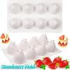 Silicone Strawberry Mold 3D Cake Mold Baking Molds Silicone Mousse Mold  Cake Decorating