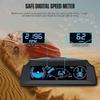 Универсальный цифровой OBD-мультиметр для автомобиля, спидометр, дисплей на лобовое стекло, индикатор наклона